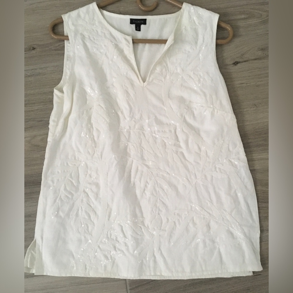 Talbots Tunic Top